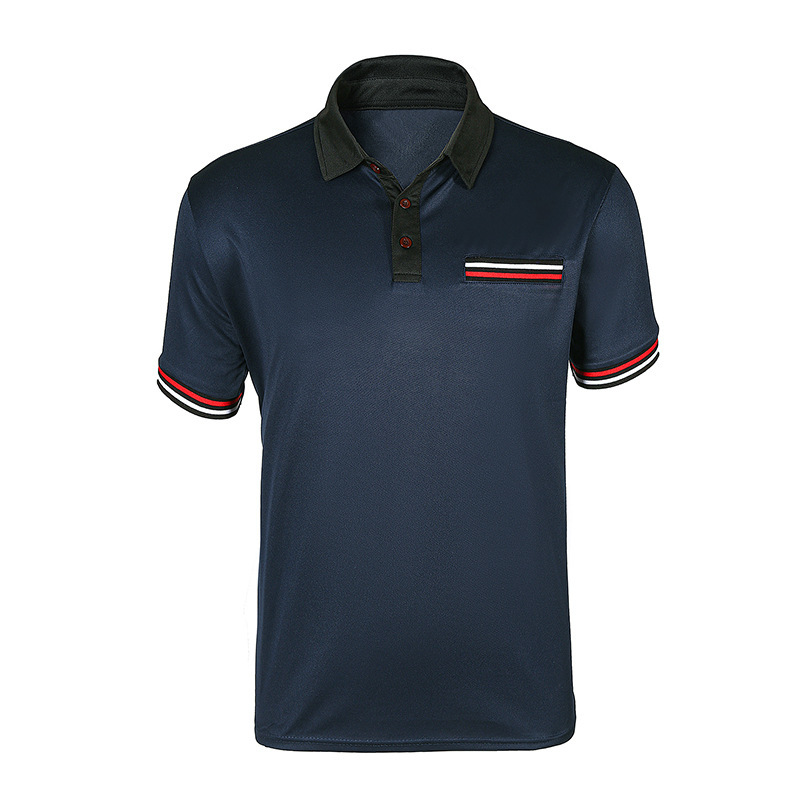 T-shirt sportiva da golf classica moda casual a maniche corte da uomo nuova estate_voghion.com