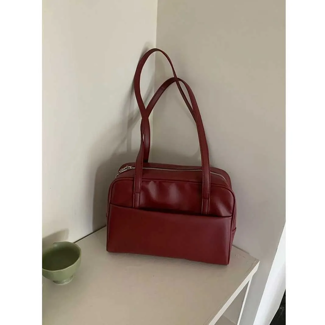 Portefeuille en cuir PU de grande capacité 2024 Sac à main pour femme Sac à bandoulière extra large Couleur unie Mode Voyage Ba241217_voghion.com