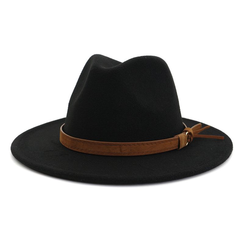 Unisex Jazz Fedora Hat Jazz Cap_voghion.com