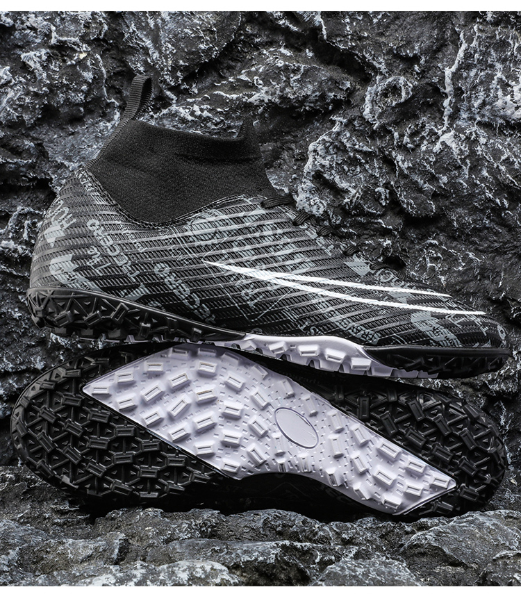 Men Soccer Shoes Outdoor Non-Slip AG/TF Football Boots Male Teenagers Adult Cleats Boys Breathable Comfortable Match_voghion.com