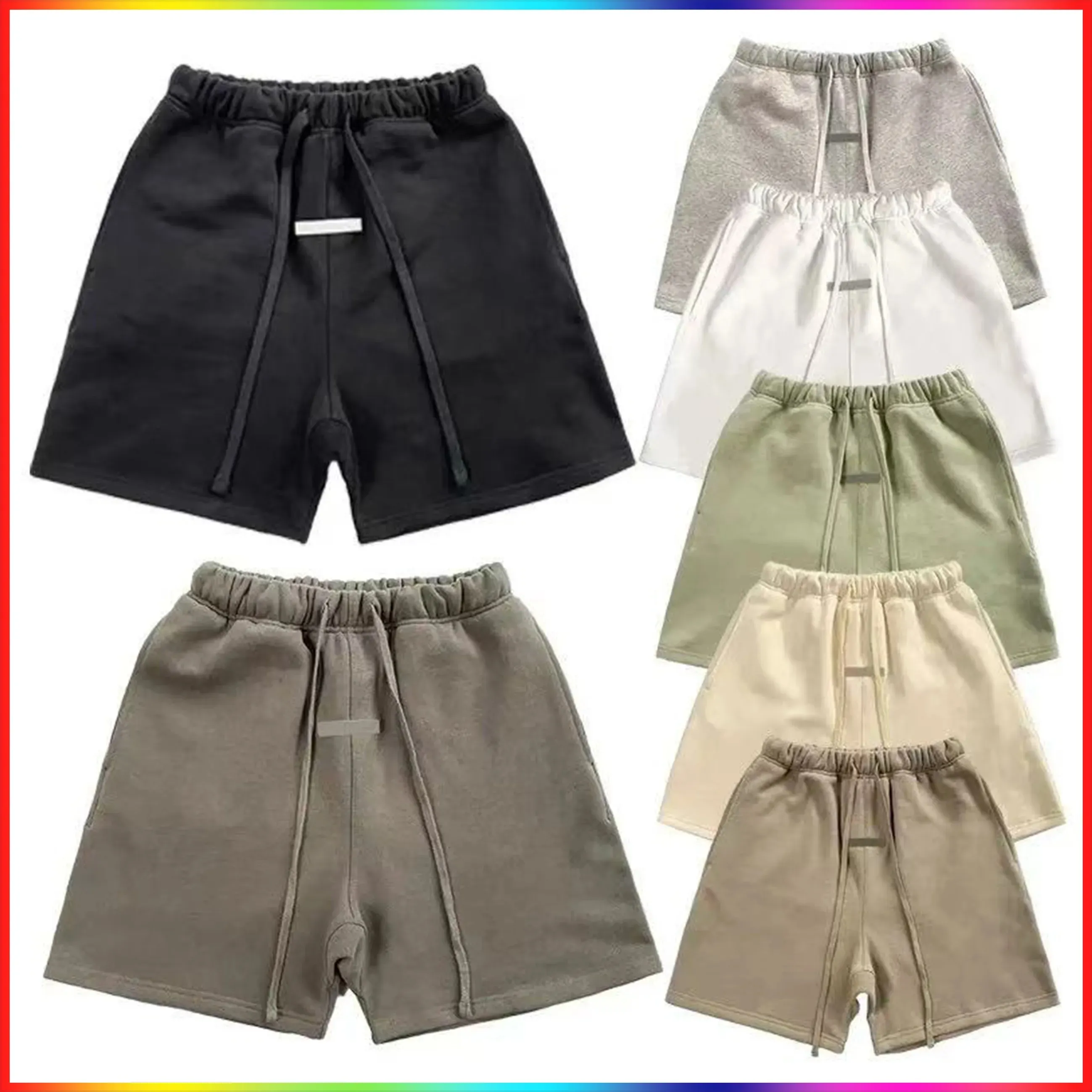 5A Mens Womens Shorts Clothing T-shirt Cotton 2025 Sports Fashion Essentuals Short Designer Summer Beach Holidays_voghion.com