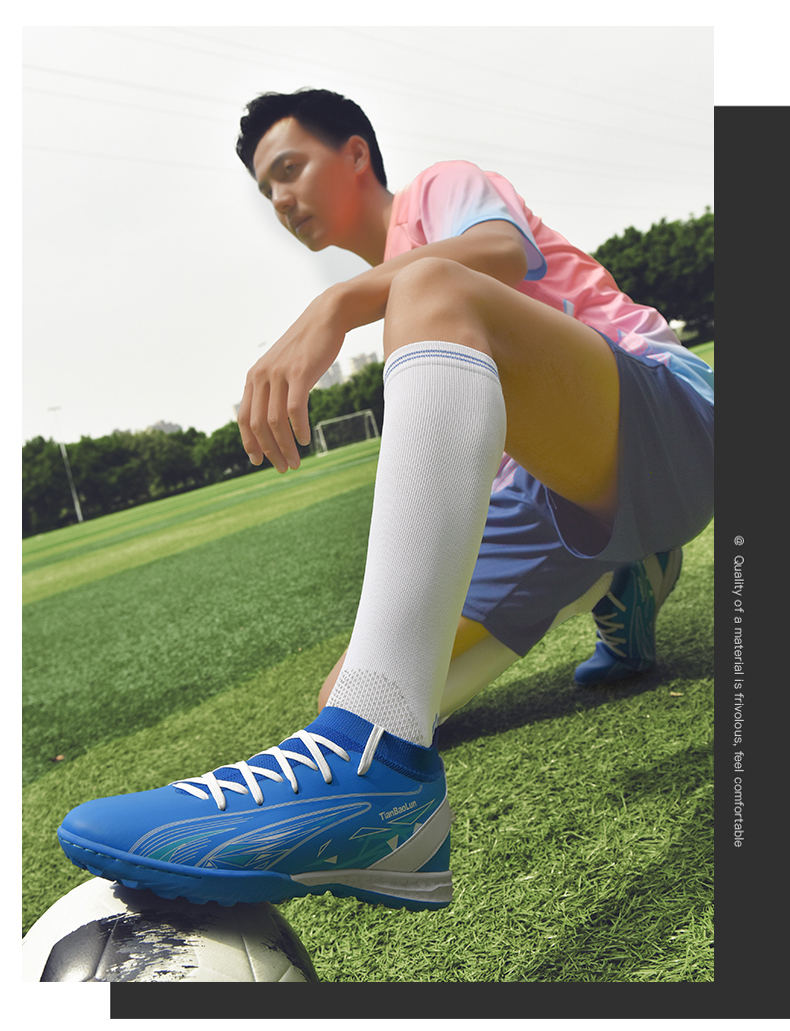 Männer Fussballschong Topqualitéit Fussballschong Turf Indoor Ultraleicht Training Rutschfest Futsal Hot Selling Héichqualitativ_voghion.com