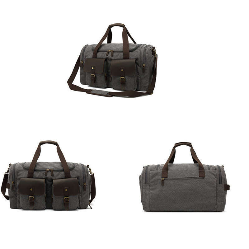 Bolsa de gimnasio para yoga de gran capacidad con equipaje de techo, ideal para viajes largos y cortos, con lona para móvil y diseño de caballo loco._voghion.com
