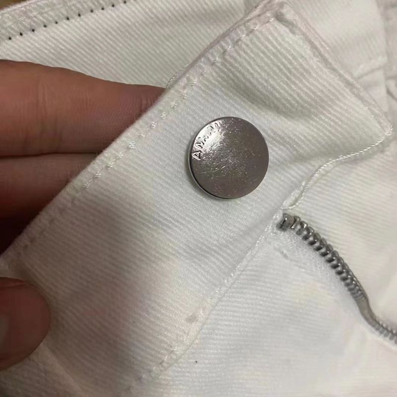 Vêtements pour hommes jeans diamant pour hommes, célébrité Internet lavée et personnalité en détresse pantalons déchirés, cool high_voghion.com