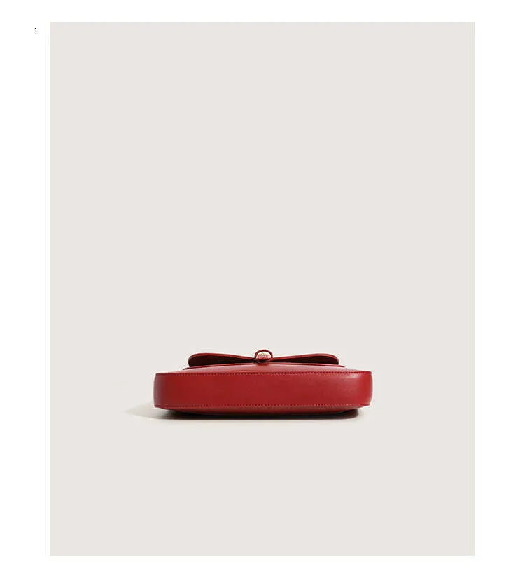 Rote Leder Schulter Mode Handtaschen Für Frauen 2024 Designer Kleine Weibliche Taschen Damen Geldbörse_voghion.com