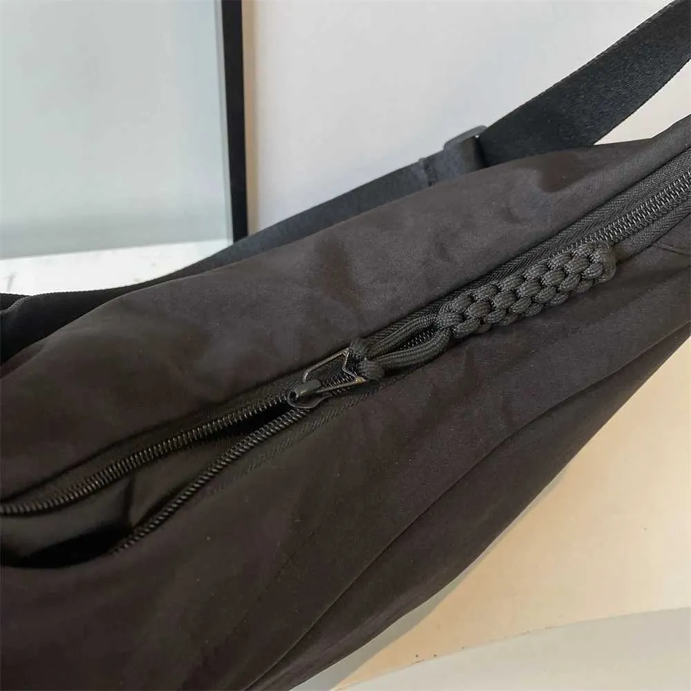Borsa a tracolla casual da donna in tessuto di nylon, multi tasche, grande capacità, borsa a tracolla, hobo, 2024, estate, ultima moda_voghion.com
