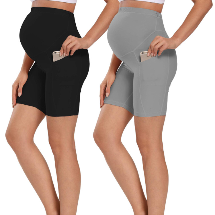 Zayıflama pantolon yoga egzersiz hamile pantolonu zayıflama pantolon moda hamile pantolonu göbek desteği spor tayt_voghion.com