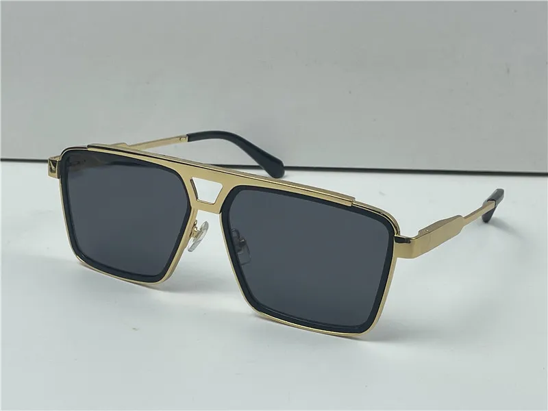 Square Sunglasses For Men Uv400 Protection Classic Metal Frame_voghion.com