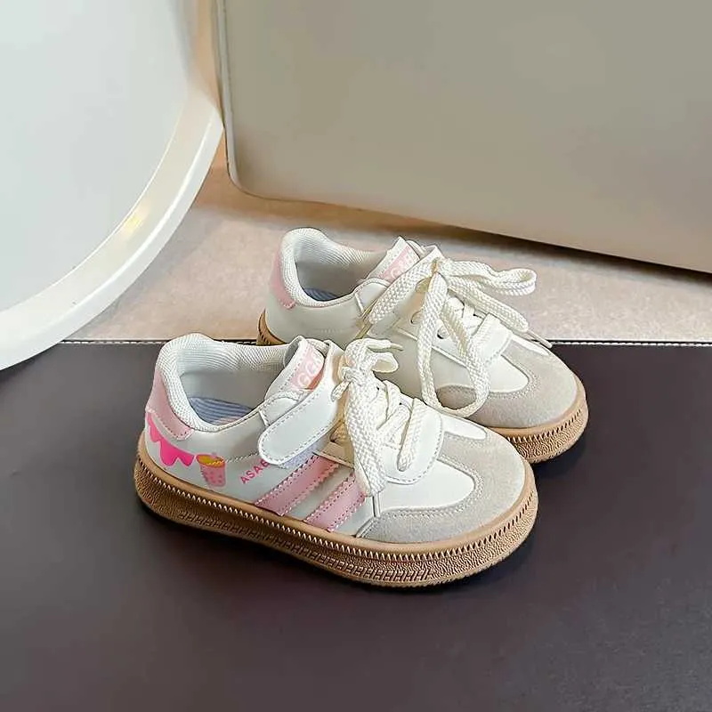 Athletic Outdoor Childrens Skate Girls White 2024 Spring New Fashion Boys Canvas Kids Sports Shoes Unisex Casual_voghion.com