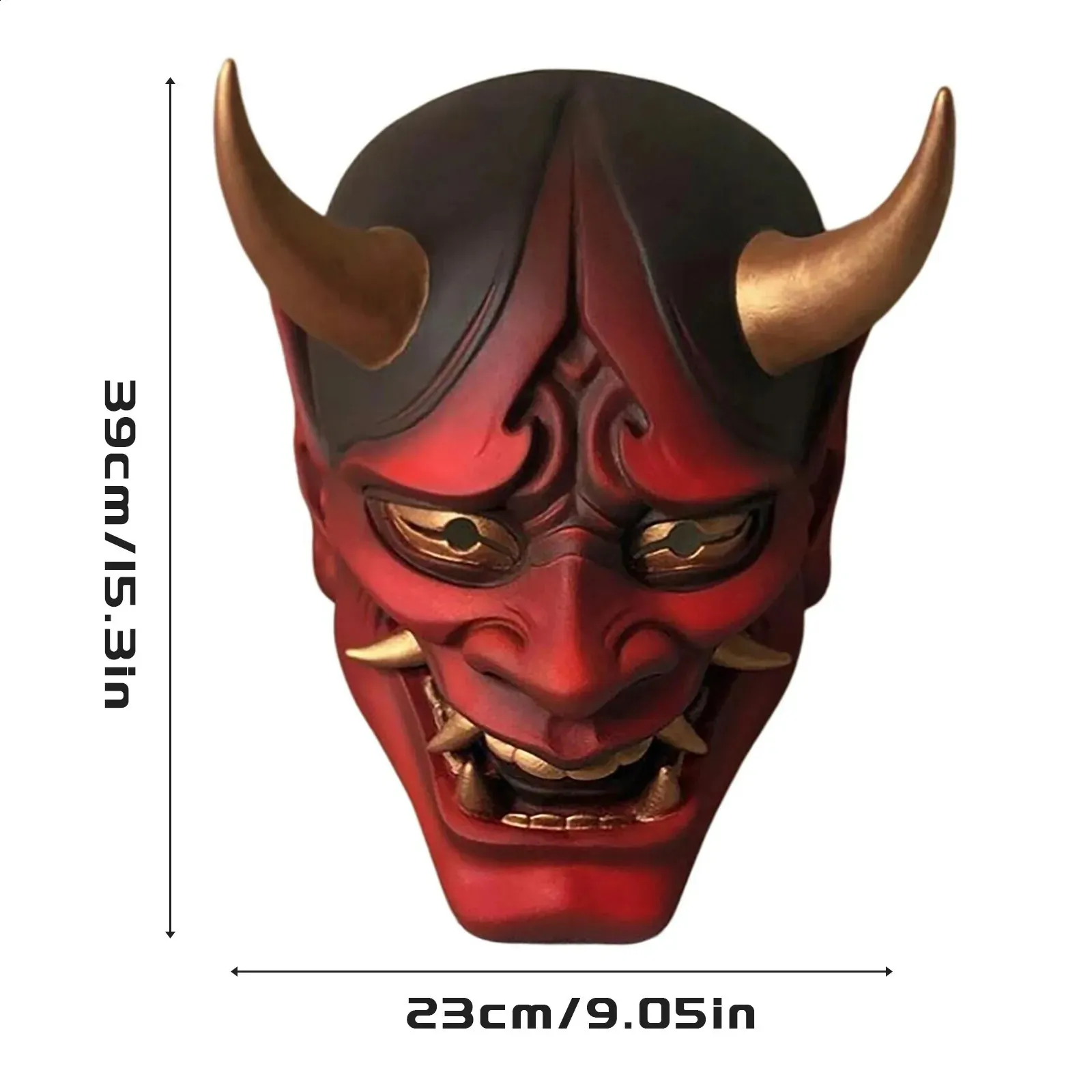 Hannia Halloween Role Playing Ghost Costume Accessories Carnival Horror Devil Prana Mask Props Party Supplies 240819_voghion.com