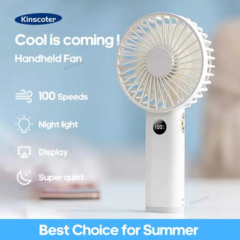 Mini ventilateur de main usb rechargeable avec vitesse réglable_voghion.com