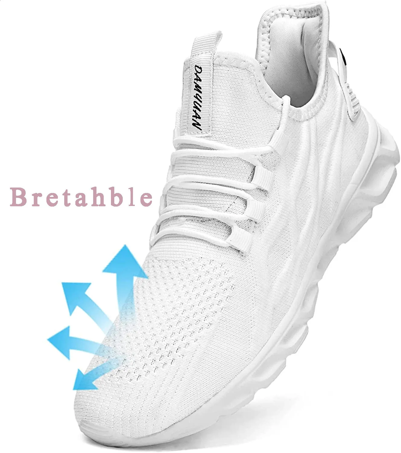 Mens Vulcanized Walking Running Unisex Casual Lightweight Tennis Breathable And Fashionable Sports Shoes 241015_voghion.com