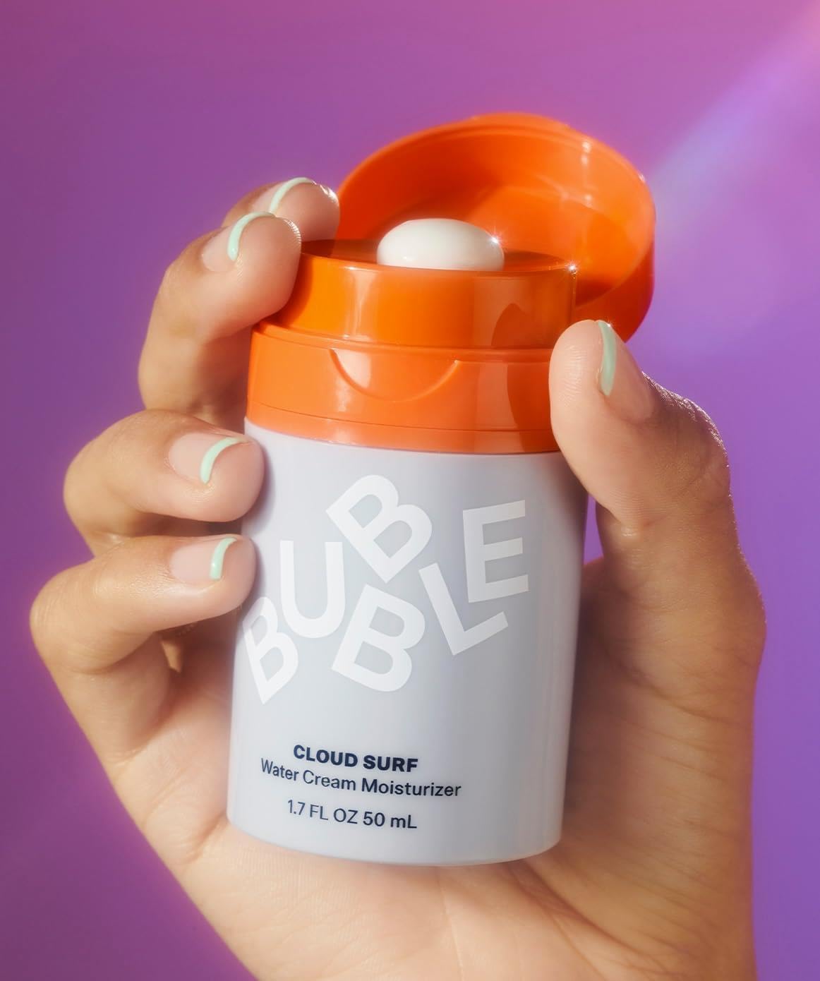 Noua cremă hidratantă pentru față Bubble Cloud Surf | Pentru ten normal până la uscat | Hidratare și hrănire profundă | Formulă ușoară, cu absorbție rapidă_voghion.com
