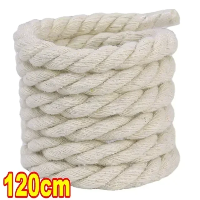 2PCS 120-160CM Thick Cotton e Weaving Twisted Rope Bold Shoelaces Women Men Sneakers Low-top Canvas Shoe Laces Strings_voghion.com