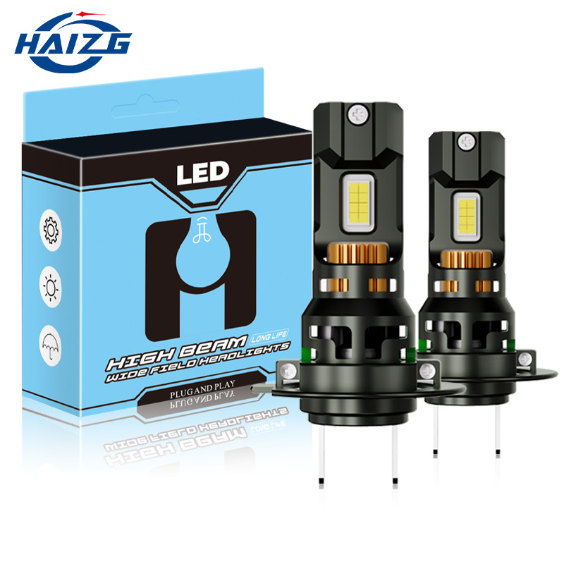 Nouveaux phares à LED pour voiture haute puissance D9 enfichables H7 H11 H4 intégration de lumière proche et lointaine