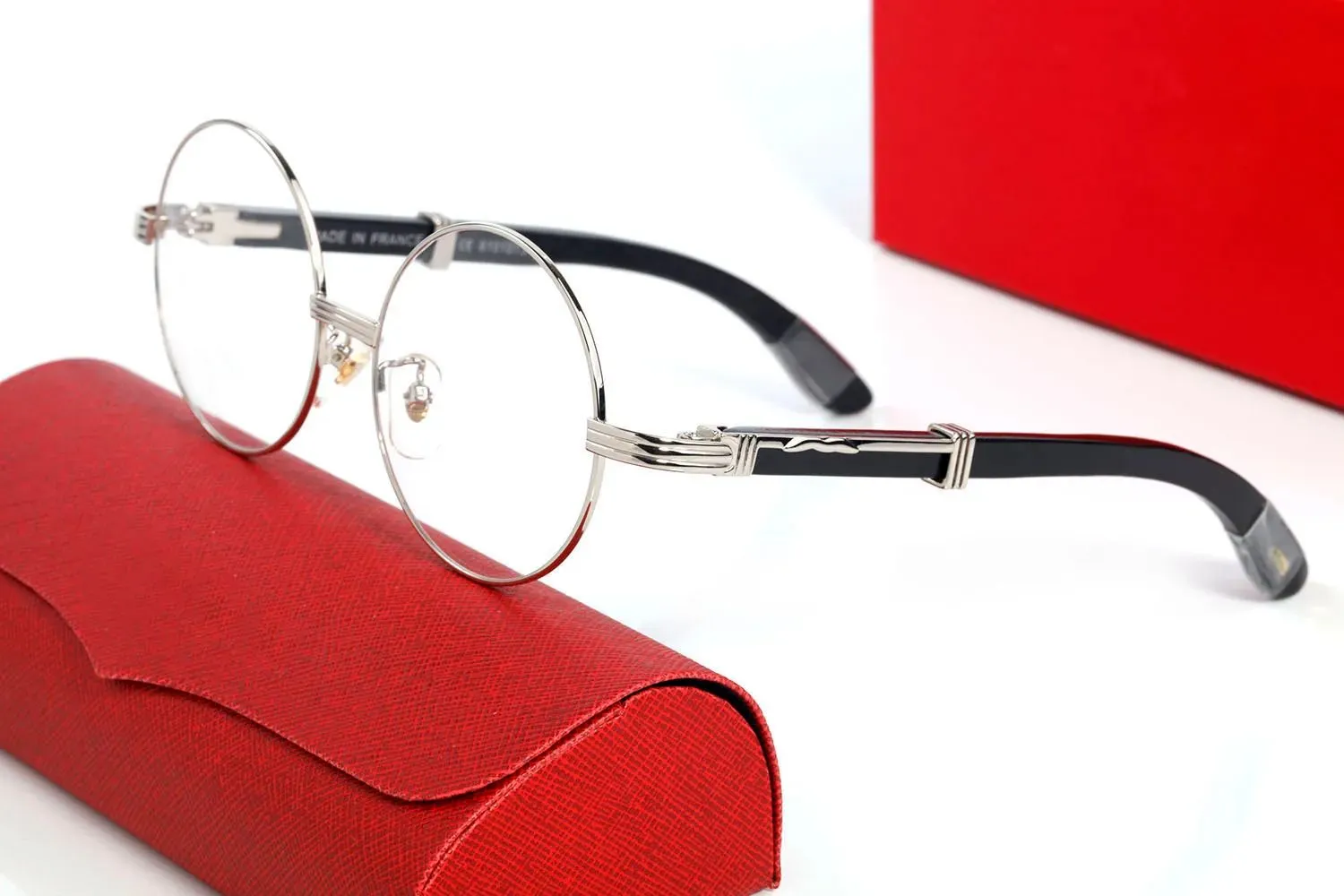 Fashion Designer Sunglasses for Women Mens Eyeglasses Goggle Beach Sun glasses Round Rimless Carti Frame Brand Eyewear_voghion.com