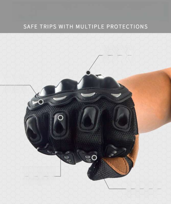 Luvas antiderrapantes para motociclistas, para homens e mulheres, para corrida de outono e verão, quatro estações, na moda_voghion.com
