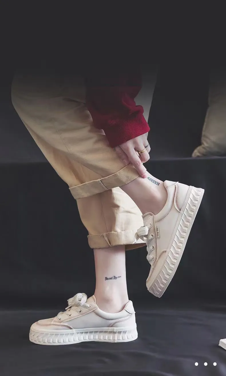 Low Flat Bottomed Shallow Cut Canvas With Comfortable And Breathable Fabric Surface Simple Versatile Board Shoes_voghion.com