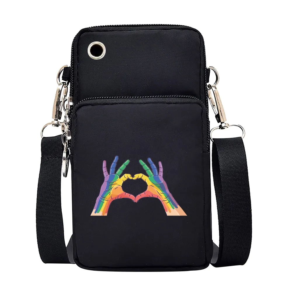 New Universal Mini Cross-body Shoulder Mobile Phone Poch Case Bag Spring Summer For Huawei/Xiaomi/Samsung Color_voghion.com