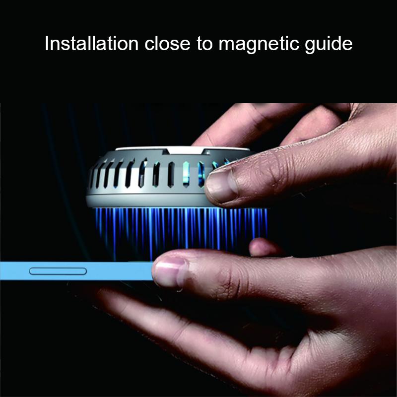 Strong magnetic suction refrigeration mobile phone radiator_voghion.com