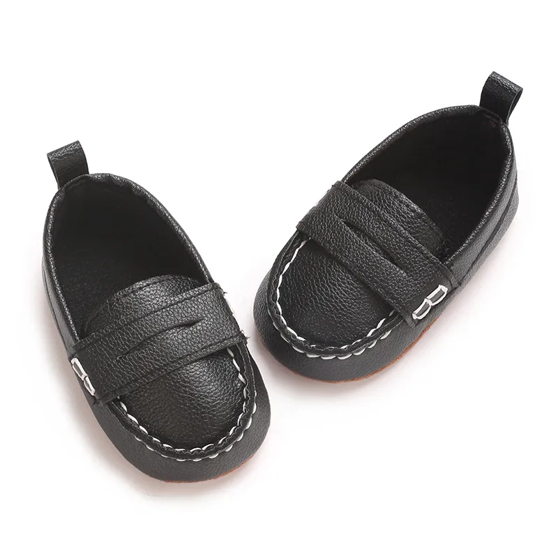 Fashion Infant Casual for Baby Boys Loafers Newborn Happysteps Footwear Toddler Girls Soft Bottom Leather Shoes 0-18_voghion.com