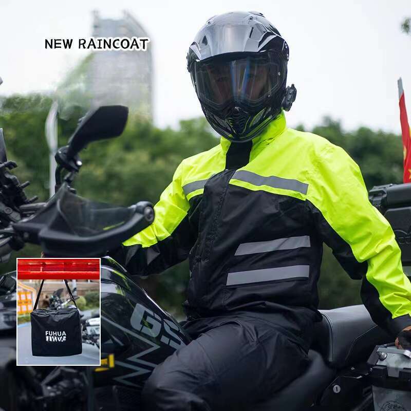 Yağmurluk Aincoat Ain Pantolon Takım Bölünmüş Erkek Tam Vücut Ainstom Poof Motosiklet Rüzgar Geçirmez Su Geçirmez Kemer Ayakkabı_voghion.com