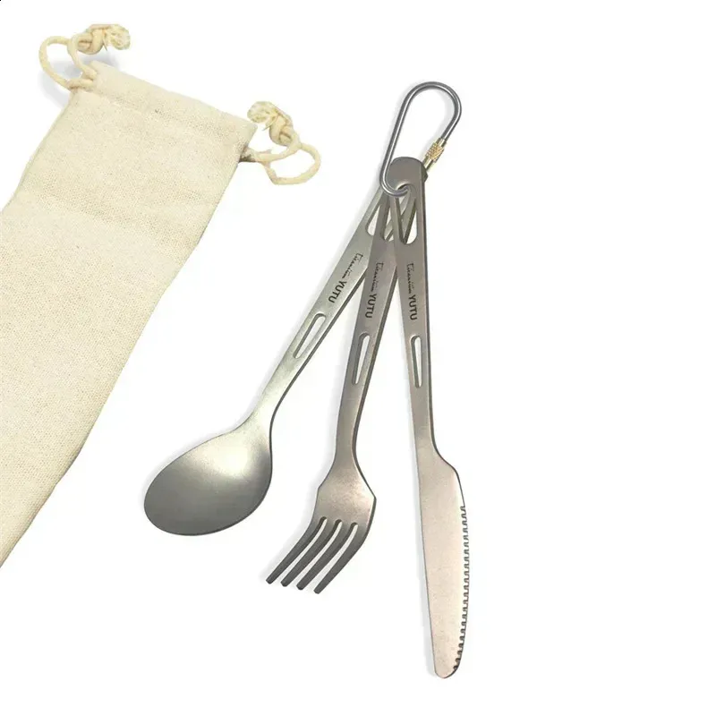 Camping Cutlery Set - Frosted｜Spoon/Chopsticks｜240910_voghion.com
