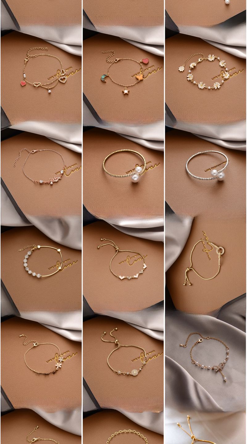 Braccialetto di coppia in acciaio al titanio, stile Instagram femminile, di nicchia, di alta qualità, di perle, gioielli per le mani_voghion.com