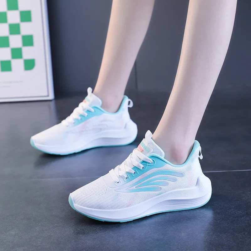 Sohlen Kostenloser Versand Für Weiche frauen Junior Hohe Grundschule Laufschuhe Leichte Und Schock-absorbieren Sport Schuhe_voghion.com