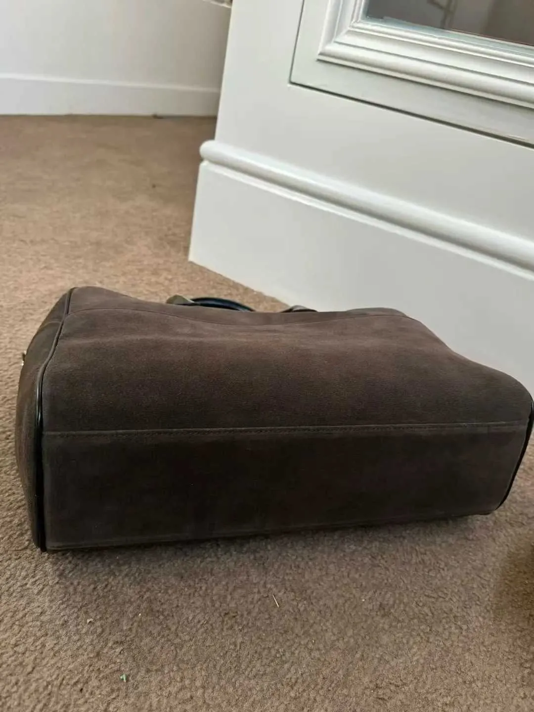 Suede Handbag For Women Versatile Shoulder Bag Large Capacity_voghion.com