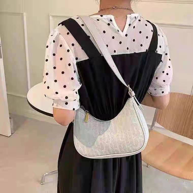 Minimalistesch Äermel 2024 Nei Textur, Frae Summermoud a Moud, Eenzel Schëllertasch, Stécktasch_voghion.com