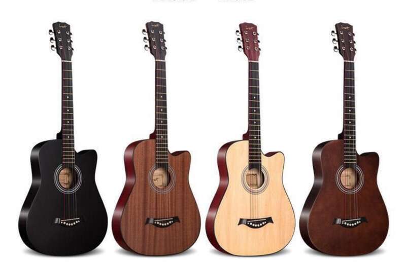 [First Order Straight Down] 41 Folk Acoustic Beginner Student Self-study 38 Inch Guitar Instrument_voghion.com