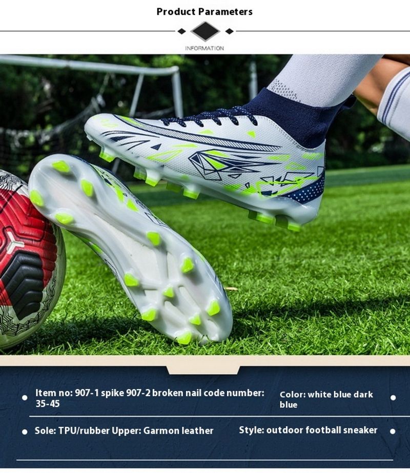 Fußball Herren TF Broken Nails Unisex AG Long Nail Jugend Student Kunstrasen Wettkampf Trainingsschuhe_voghion.com