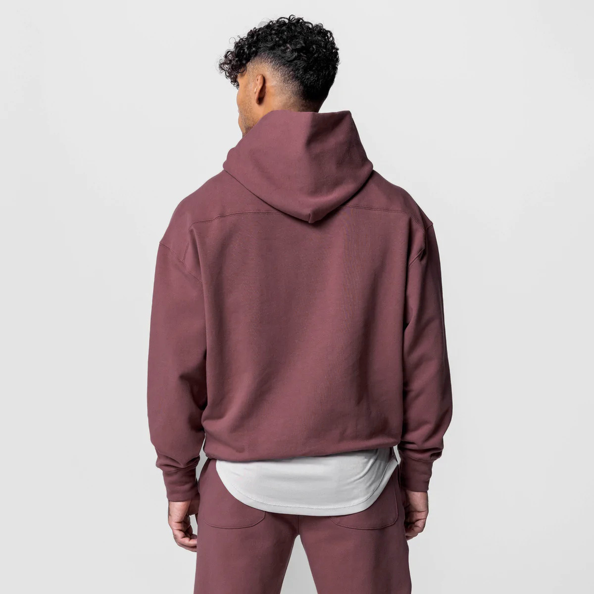 Set di pantaloni da corsa fitness da uomo in due pezzi per sport e tempo libero in cotone_voghion.com