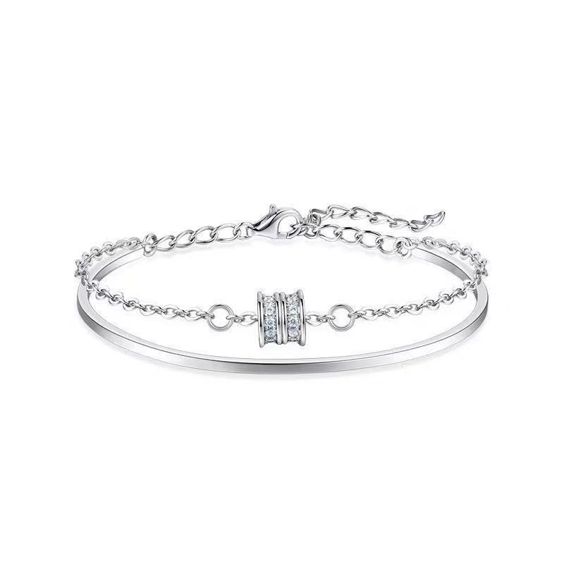 Kleine Taille für Frauen Ins Nischendesign Armband Halbkette High-End-Schmuck Freundinnen Geschenk_voghion.com