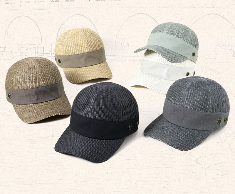 Woven Baseball Cap Unisex Personalised Casual Sun Hat For Outdoor_voghion.com