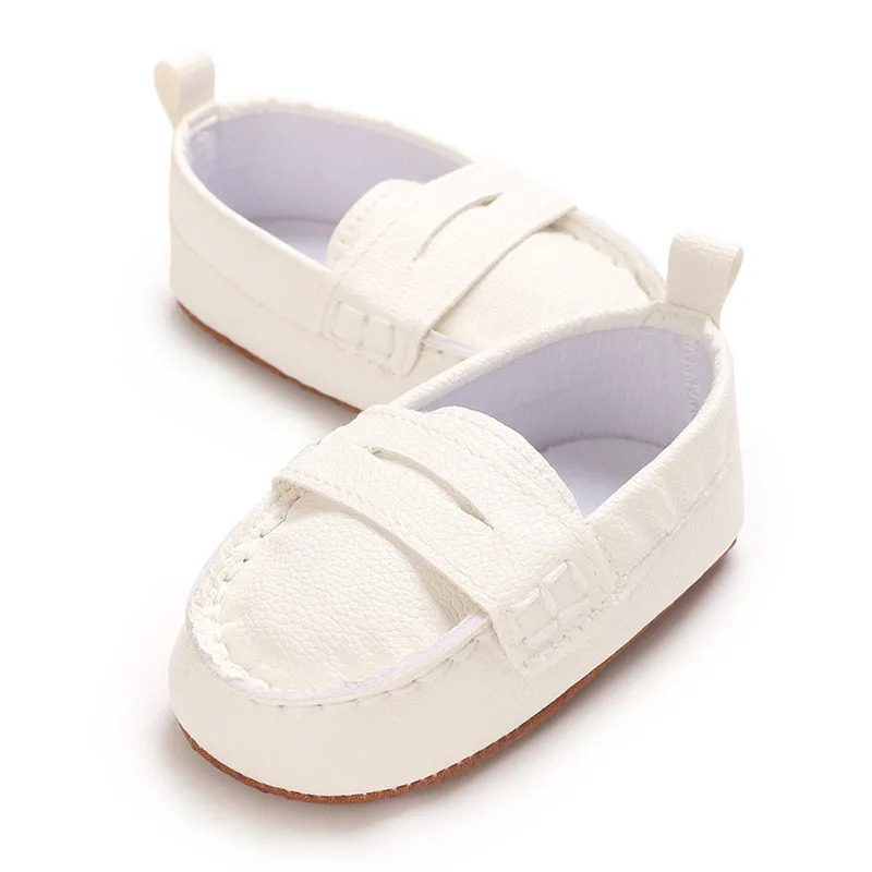 Fashion Infant Casual for Baby Boys Loafers Newborn Happysteps Footwear Toddler Girls Soft Bottom Leather Shoes 0-18_voghion.com