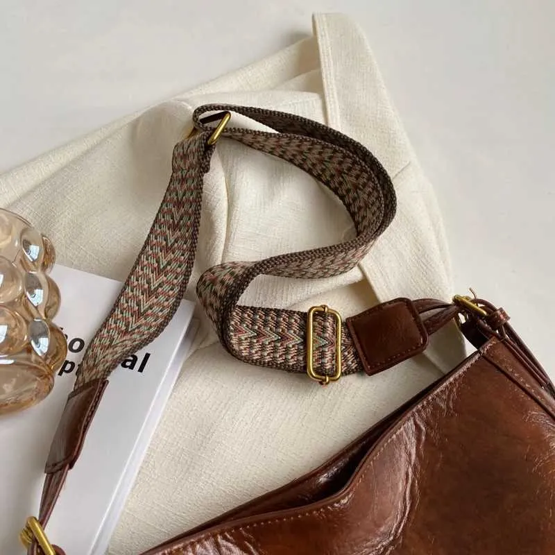 Damen Große Kapazität All-Match Tote Crossbody Stilvolle Tasche für Arbeit SchuleC241216_voghion.com