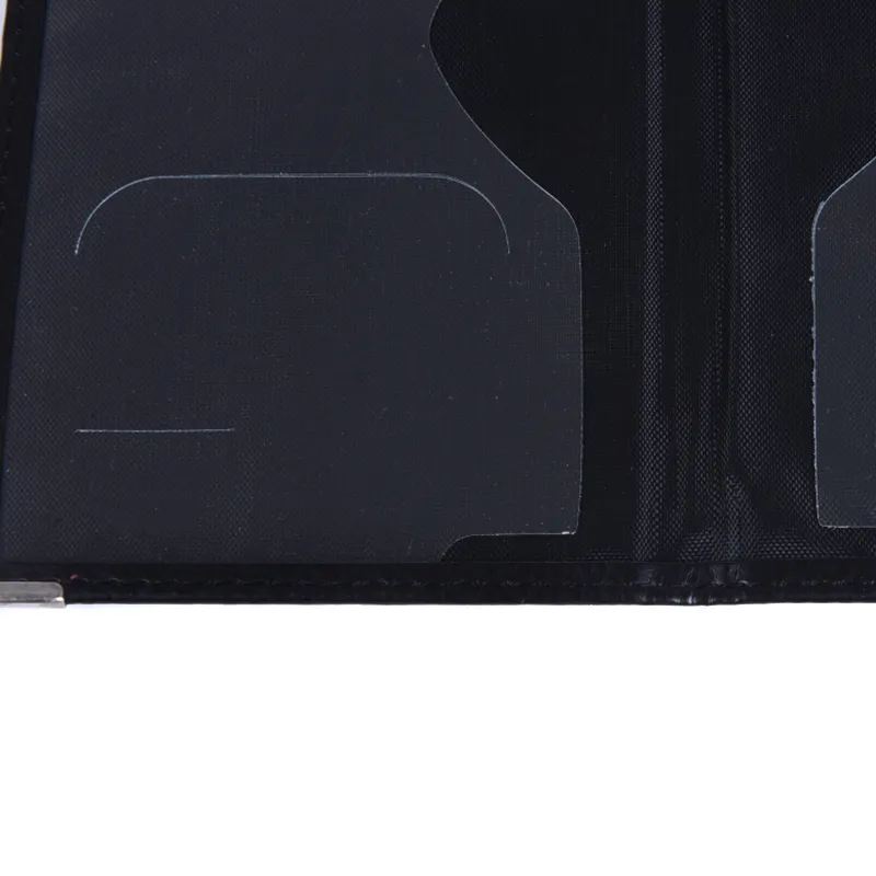 1 peça capas casuais de couro sintético porta-cartão de identidade de viagem capa protetora para passaporte_voghion.com