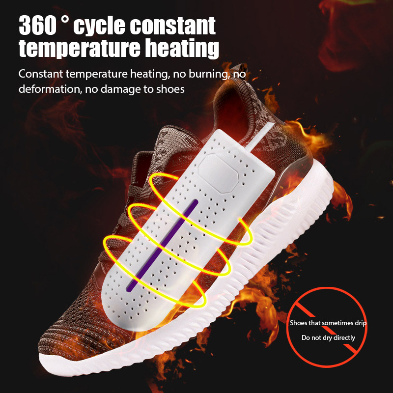 Shoe Dryers UV Sterilization Dehumidification Portable Shoe Rack Heater Deodorizer Dehumidifier Device Quick Drying Shoe Dryer_voghion.com