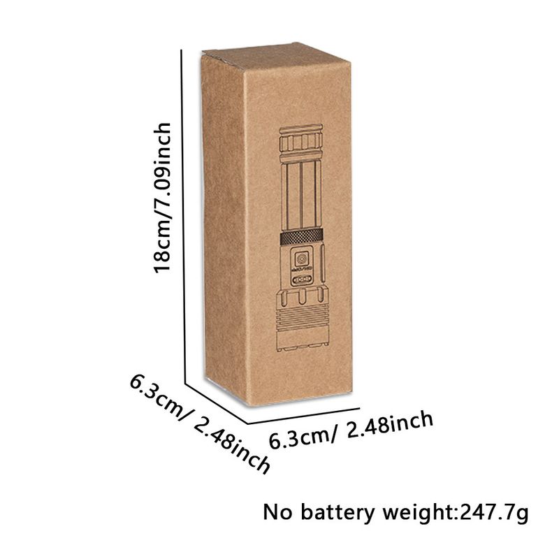 Yeni XHP70 Type-C şarj edilebilir telescc zoom yüksek güçlü LED el feneri_voghion.com