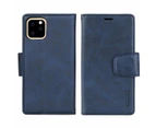 Für 16 Pro 2 In 1 Abnehmbare Magnetische Brieftasche Flip Case Cover - Dunkelblau_voghion.com