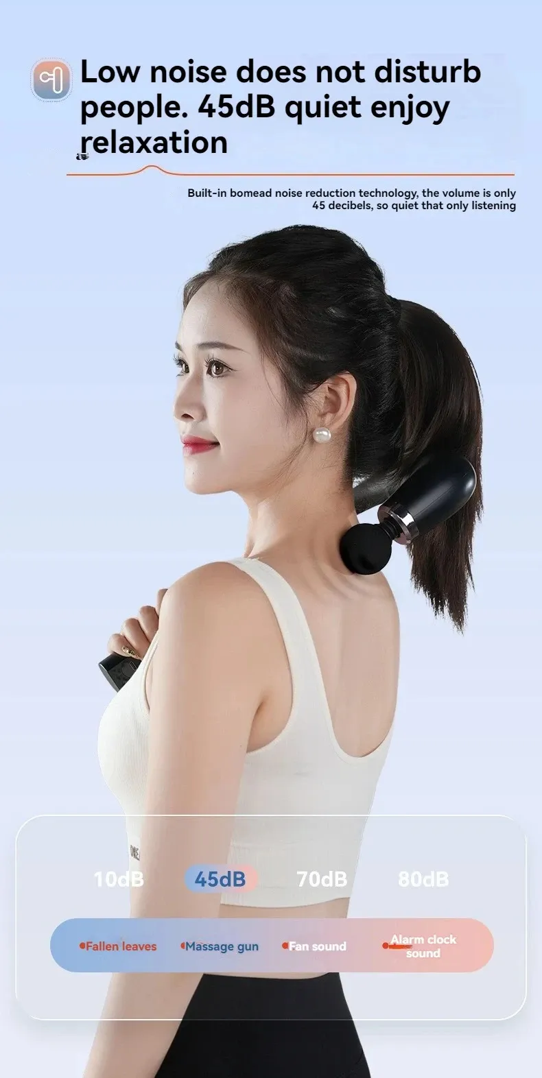 Smart Massage Gun - Rechargeable Handheld_voghion.com