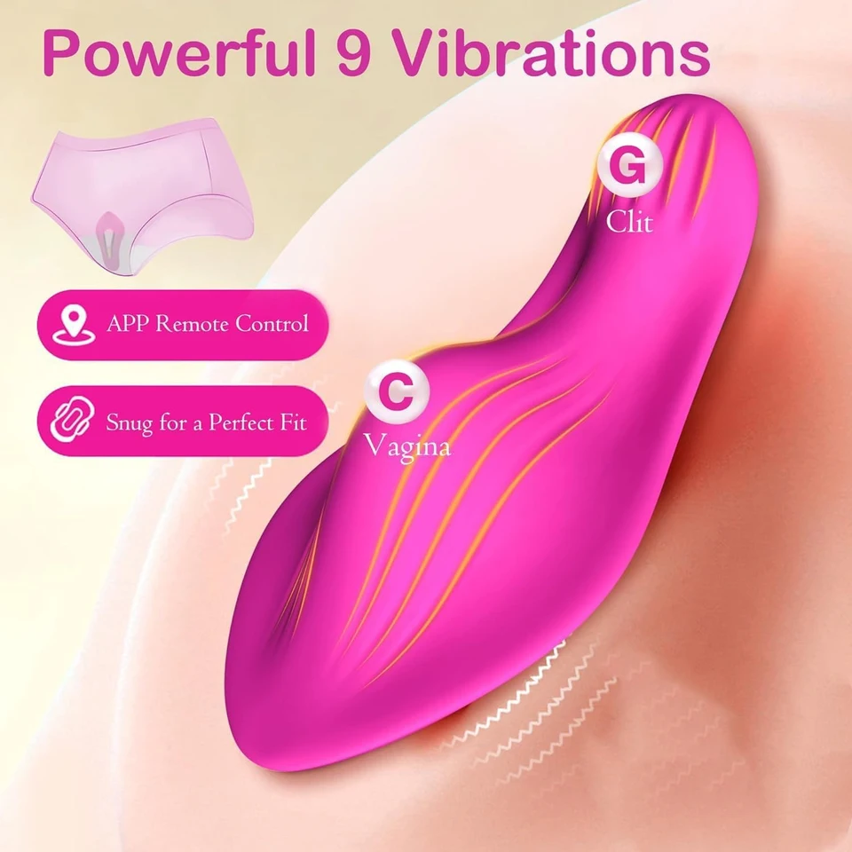 Tragbarer App Gesteuerter Vibrator Für Clitoris Und Vagina_voghion.com