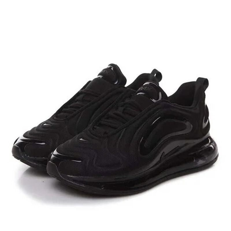Chaussures de course hautes à coussin d'air blanc 720 de haute qualité avec semelles souples pour couples 36-45