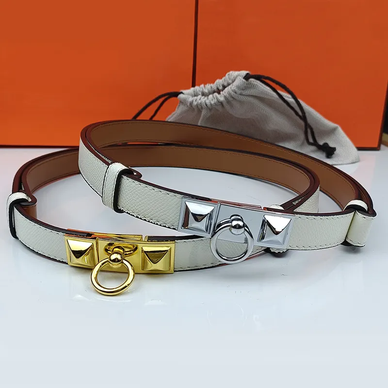 esigner piele Femei Be Cataramă reglabilă lățime subțire 20 mm cu costum jachetă fustă rochie cămașă Tendință la modă piele de vacă_voghion.com