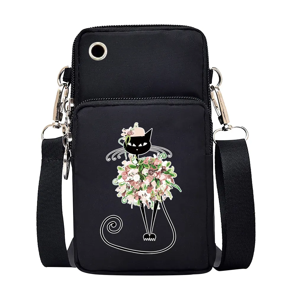 New Universal Mini Cross-body Shoulder Mobile Phone Poch Case Bag Spring Summer For Huawei/Xiaomi/Samsung Color_voghion.com