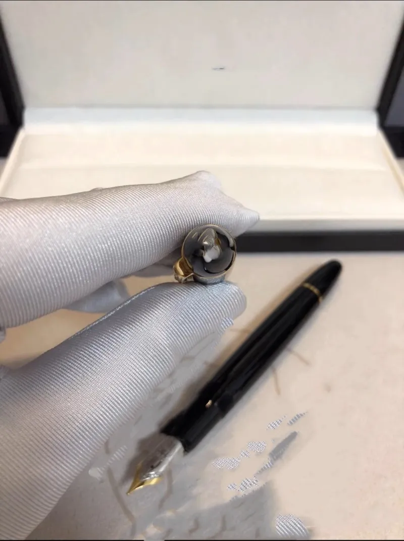 wholesale Large Class 146 Series Copper Piston Ink Viewing Window Resin Fountain Pen Ink_voghion.com