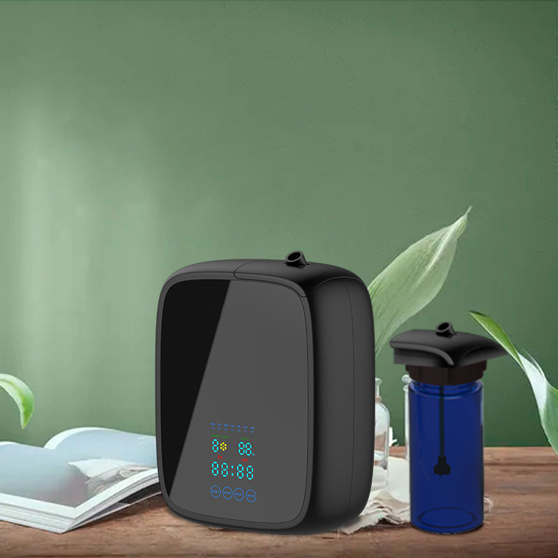 Automatische Aromatherapie-Maschine, Hotel-Lufterfrischer, großes LCD-Bedienfeld, intelligenter Diffusor für ätherische Öle mit Timing für zu Hause_voghion.com