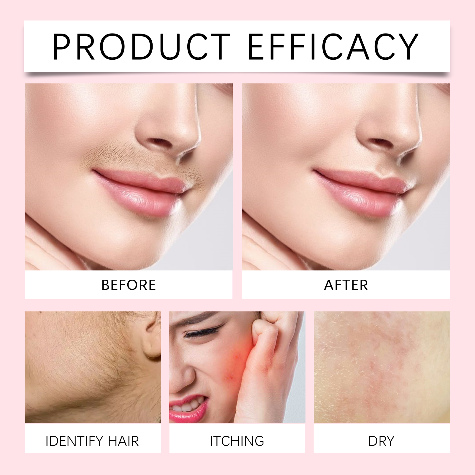 Jaysuing Facial Hair Removal Spray, Easily Softens Hair Facial Cleansing And Gentle Hair Removal Spray_voghion.com